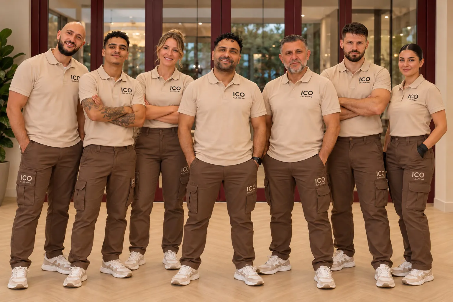 Het team van ICO Cleaning
